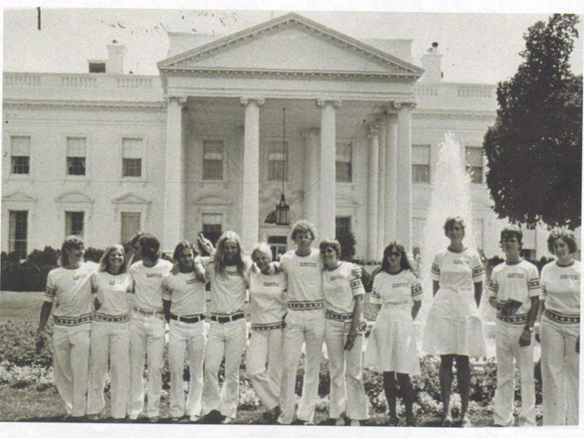 KVCC in DC: Students of KVCC take a trip to Washington, D.C. in the 1970s.