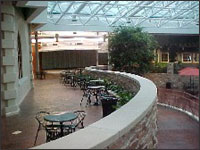 View of wall in The Commons