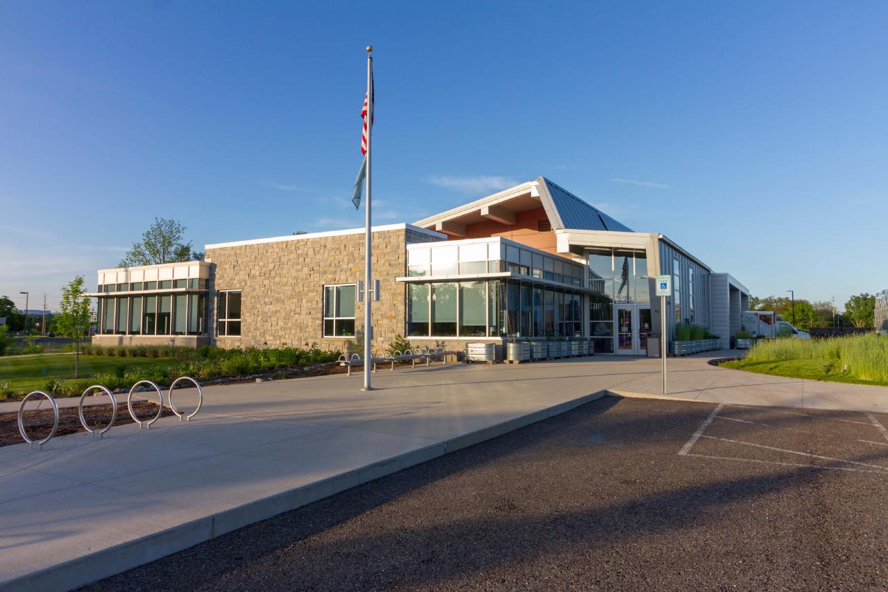 Food Innovation Center main entrance exterior