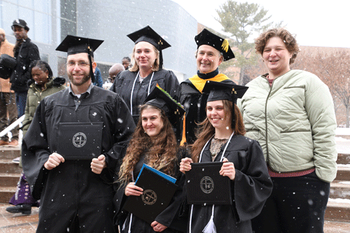 Whitchurch (left) poses at Valley’s Dec. 2025 commencement program Whitchurch (left) poses at Valley’s Dec. 2025 commencement program